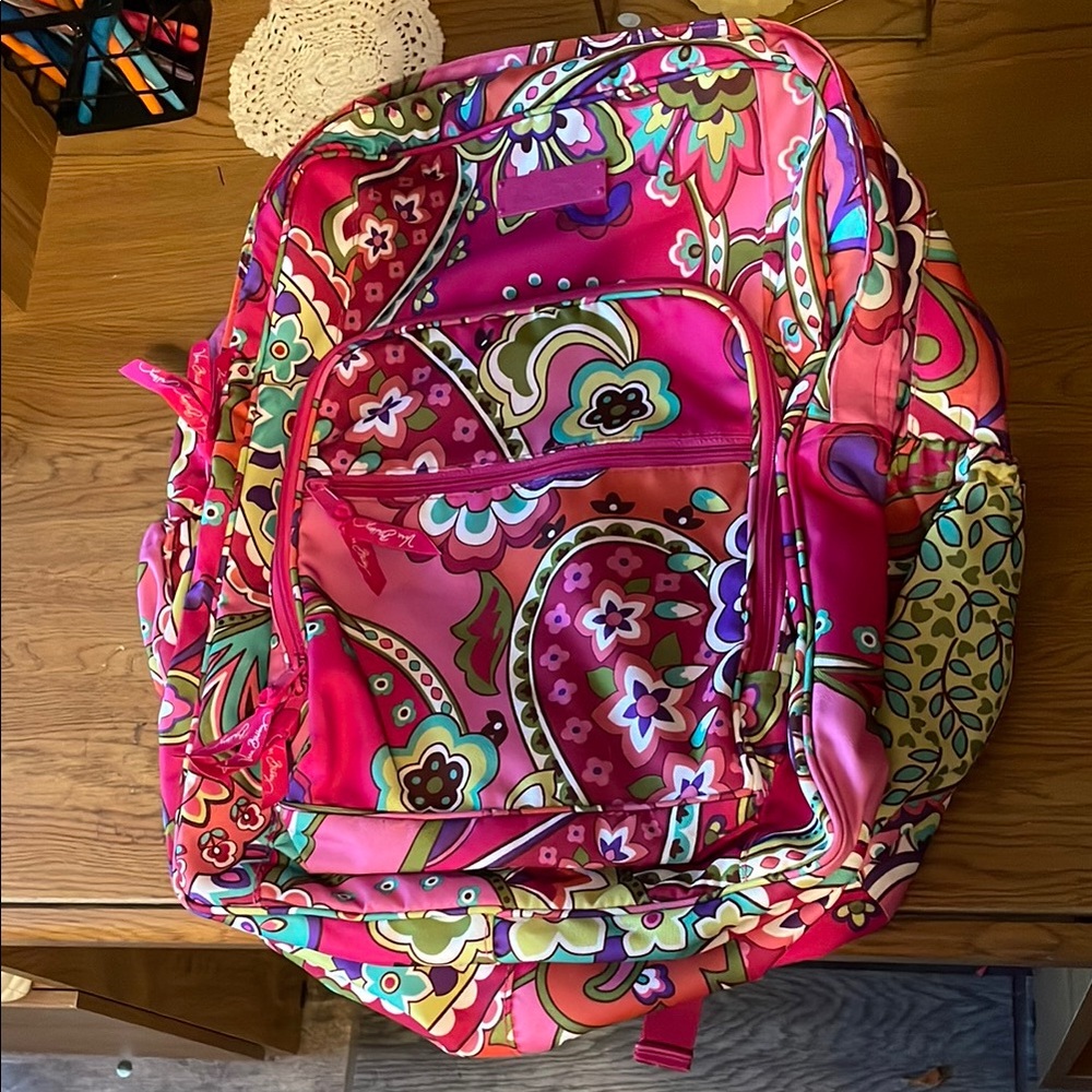 Vera Bradley Colorful Paisley Backpack